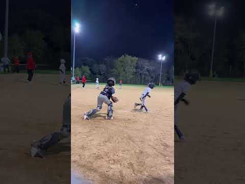 7 year old playing up in kid pitch #baseball #baseballlife #kidpitch #baseballlove #baseballszn