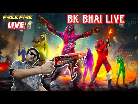 BR RANKED PUSH FREE FIRE LIVE Part 96 | BK HERE LIVE