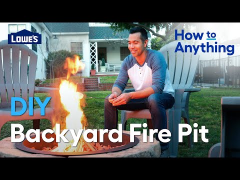 How To DIY a Backyard Fire Pit | How To Anything