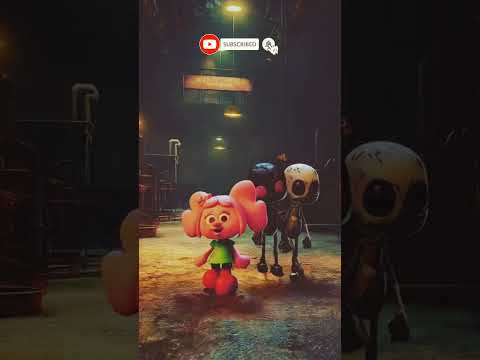 Poppy Playtime and Bendy: A Crossover Nightmare#shorts #viral#quicktips#youtube