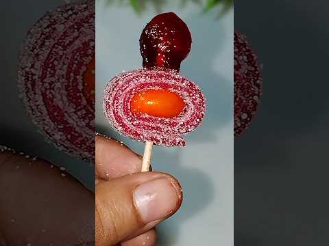 Gum Balls Candy & Jelly Candy Popsicle #youtubeshorts #viralvideo