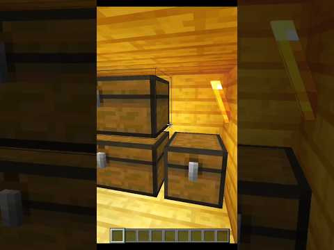 Secret Base in Minecraft. #shorts #minecraft #ytshorts