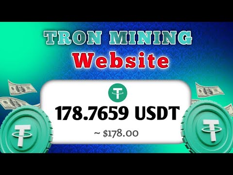 New Trx Mining Site Today | New Usdt Earning Website Today | USDT MINING | Trx Mining Site