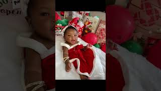 Christmas Photoshoot ❤️🎄 #baby #melaninbabies #explore #christmas #diy #foryou