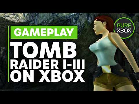 20 Minutes of Tomb Raider 1-3 Remastered Xbox Series X|S Gameplay