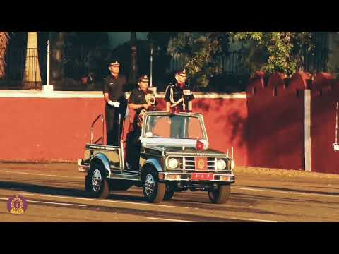 | Parade Inspection | Afmc Passing out Parade | Pusp Varsha with Cheetah Helicopter |