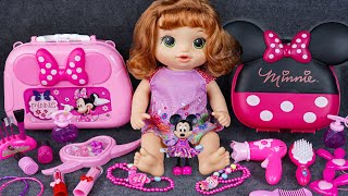 55 Minutes Makeup Compilation, Satisfying Unboxing Disney Minnie Mouse Play Set | Tina Unboxing Toys