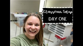 Classroom Setup Day One | High School Science Teacher