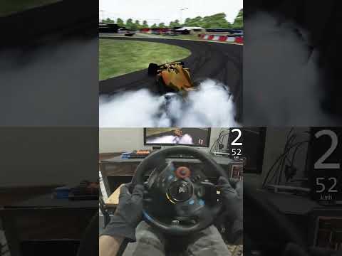 Drifting a F1 car  #shorts #car #viral #gaming