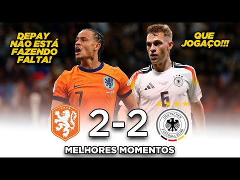 Holanda 2x2 Alemanha - Melhores Momentos- JOGAÇO NA LIGA DAS NAÇÕES