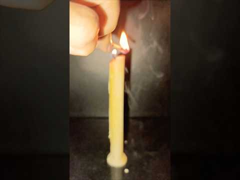 burning candle smoke trick #youtubeshorts#ytshorts#experiment#science#kidssciencegk#fire #candle