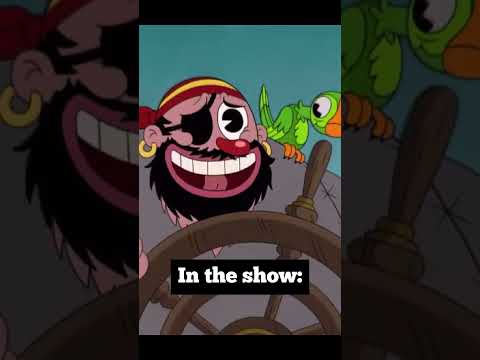 Cuphead Comparison: Captain Brineybeard (Game vs TV Show)