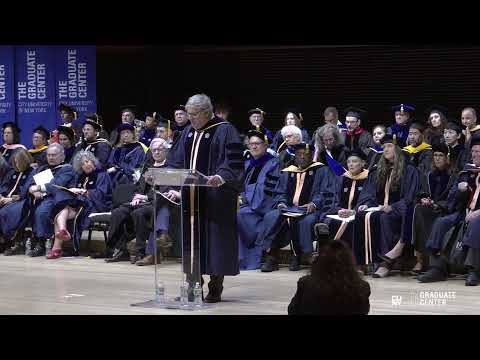 CUNY Graduate Center Commencement 2024