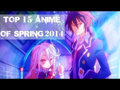 Top 15 Anime Of Spring 2014 [HD]