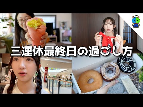 【vlog】三連休最終日の過ごし方🍨【MOMOLOG_141】