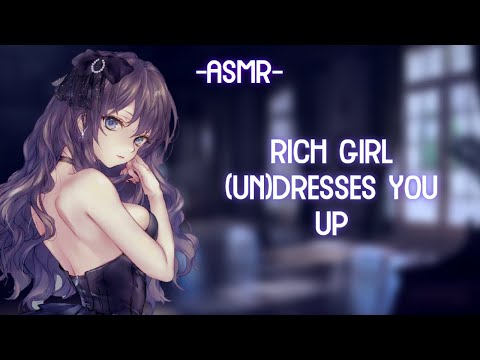 [ASMR] [ROLEPLAY] rich girl dresses you up (binaural)