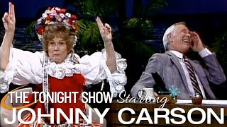 Vlasta Krsek the "Queen Of The Polka" Has Johnny Dying | Carson Tonight Show