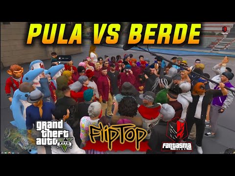 FLIPTOP SA FANTASMA LAUGHTRIP BBC VS TRIAD | GTA V ROLEPLAY