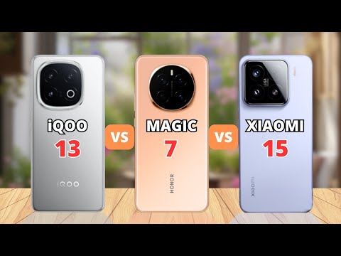 iQOO 13 vs Honor Magic 7 vs Xiaomi 15 Comparison