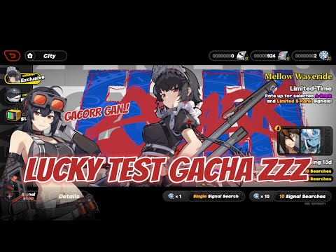 LUCKY TEST GACHA ZZZ... GACORR GAN || ZENLESS ZONE ZERO