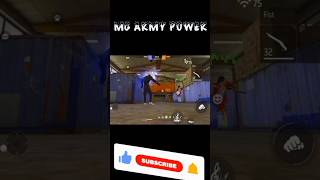 MG ARMY POWER 😱😱#viral #freefire #shortvideo #back2backgaming #like4like