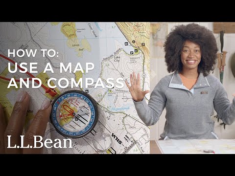 How To Use a Map & Compass