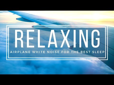 Fall Asleep Faster with Relaxing Airplane Cabin Sounds ✈️ - 9 Hours Plane Cabin White Noise HD