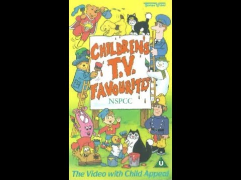 NSPCC Children's T.V. Favourites (1987, Full VHS)