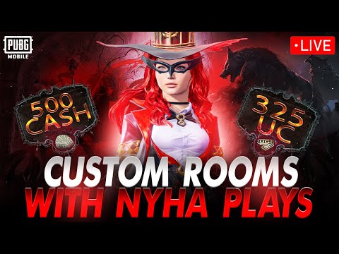 PUBG MOBILE LIVE | CUSTOM ROOMS | CASH ROOMS #pubgmnextstarprogram #pubgmobile #pubgmobilec7s19