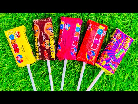 Some popular Candies in the World | New Milk Bottle | mini Cooking | Ice Cream Pop It | Asmr Coca