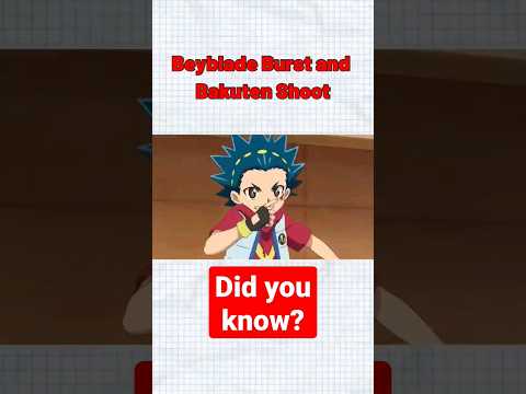 Beyblade Burst and Bakuten Shoot Connection #shorts