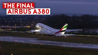 The Final Airbus A380 - The Last Delivery Flight