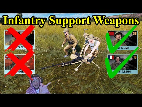 Anti-Infantry Support Weapons WARNO Guide By Rank 1 Player