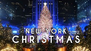 New York Christmas 2024 | 4K video with Christmas songs !