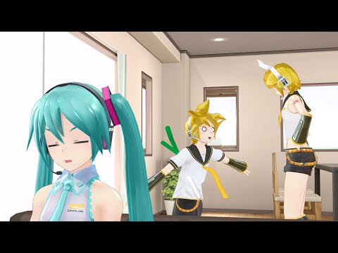 Miku pregunta como estan【Talkloid - MMD】