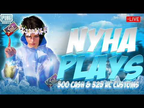 PUBG MOBILE LIVE | CUSTOM ROOMS | CASH GIVEAWAY #pubgmnextstarprogram #pubgmobile #pubgmobilec7s19