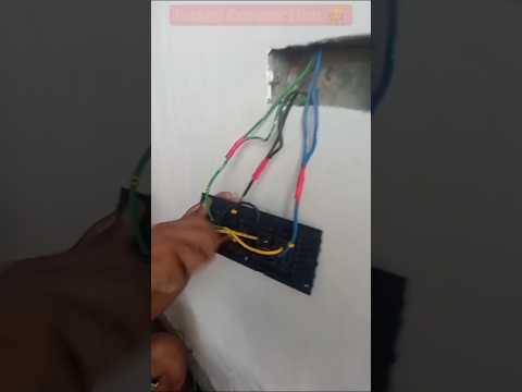 How to Make Power Socket Connect 👷💯 | Board Connection #electrician