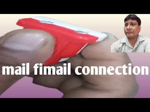 How to mail femail 2pin top connection wairing/mail female connection