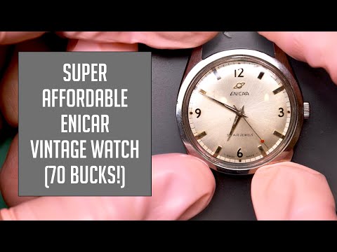 Enicar Ocean Pearl (Affordable!) Vintage Watch Restoration