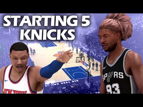 NBA 2K25 Starting 5 - New Look Knicks!