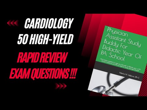 Cardiology High-Yield Rapid Review Exam Questions!