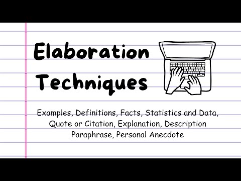 Elaboration Writing Techniques #essaywriting  #writing  #elaboration