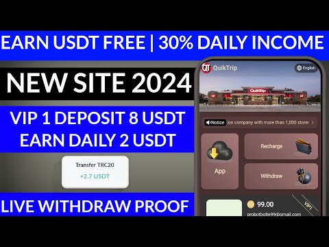 New USDT Site 2024 | Best Usdt Investment Website | New Usdt Mining Site | New Usdt Earning Website