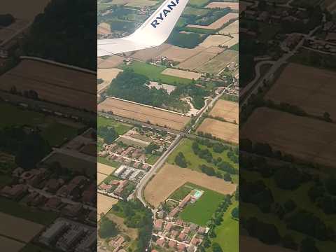 Take Off from Treviso Airport #travel #ryanair #italy