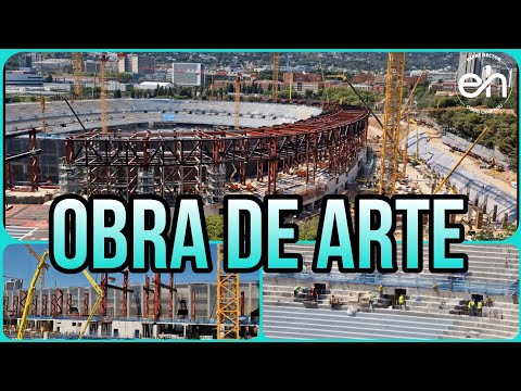 🔴OBRAS CAMP NOU(25 de Julio)⚠️Nuevos forjados en la Tribuna