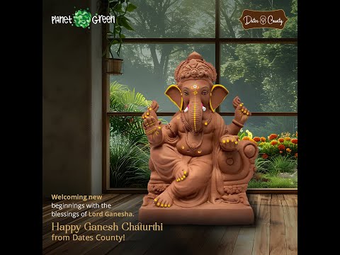 Customer Review: Eco-Friendly Ganesh Idol Unboxing for Ganesh Chaturthi" #planetgreen #datescounty