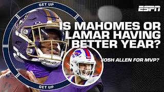 🔥 RAVENS-STEELERS RIVALRY picks & predictions + Josh Allen's MVP case vs. Lamar Jackson | Get Up