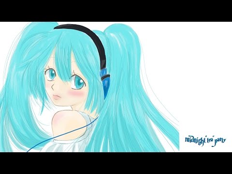 「初音ミク vocaloid」Drops of note/midnight"tea"party「original song」