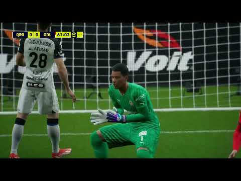 Efootball 2024 - QUERÉTARO VS CHIVAS LIGA MX PS4 GAMEPLAY