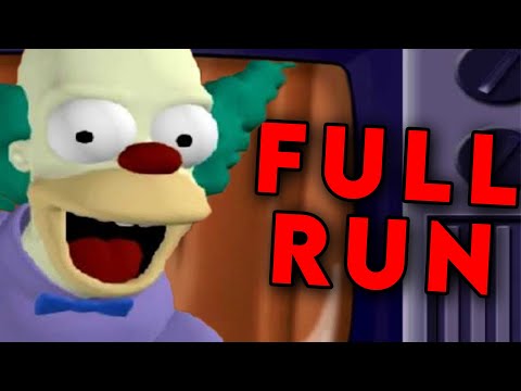 The Simpsons Hit & Run All Story Missions Speedrun in 1:19:35